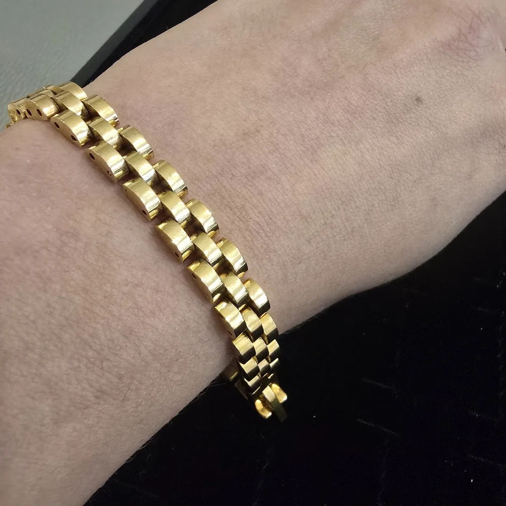 Gold-Tone Chain Bracelet